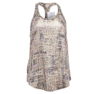 Isabel Marant x H&M Tank Top in Multicolor Silk